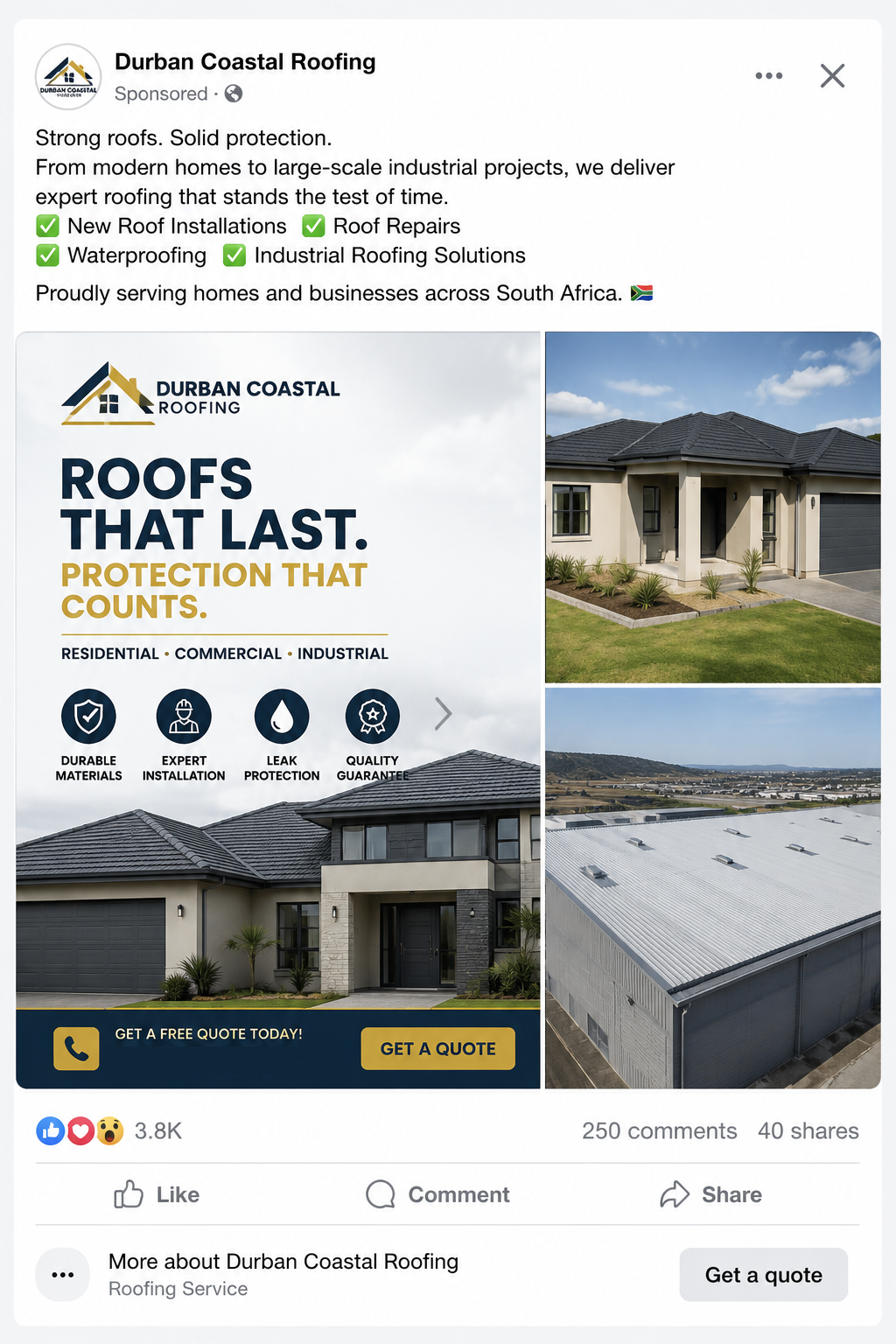 Durban Coastal - Live Meta Ad
